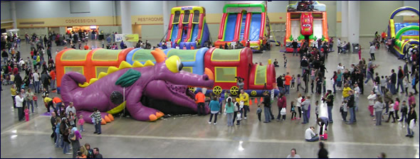 New Years Party Bouncey Inflatables