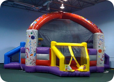 ex. of an Indoor Inflatable Play Center